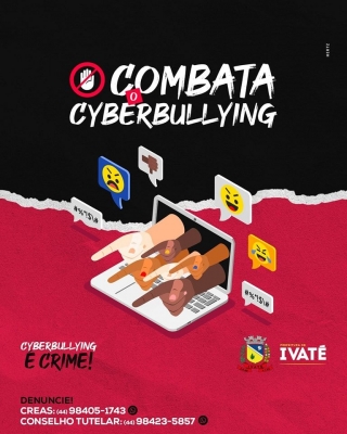 Cyberbullying é Crime! ⚠️